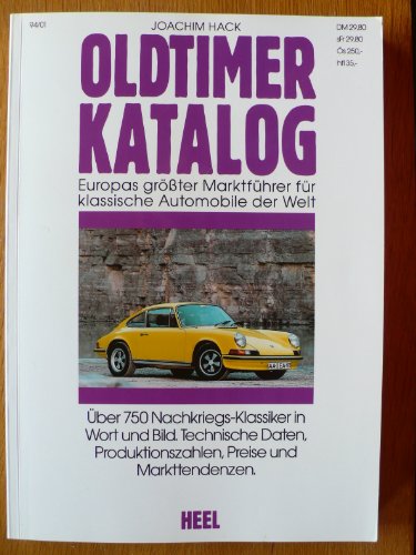 Joachim, Hack   : Oldtimer - Katalog VIII- Der Marktfhrer fr klassische Automobile - ber 750 Typen