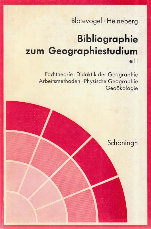 Bibliographie zum Geographiestudium.