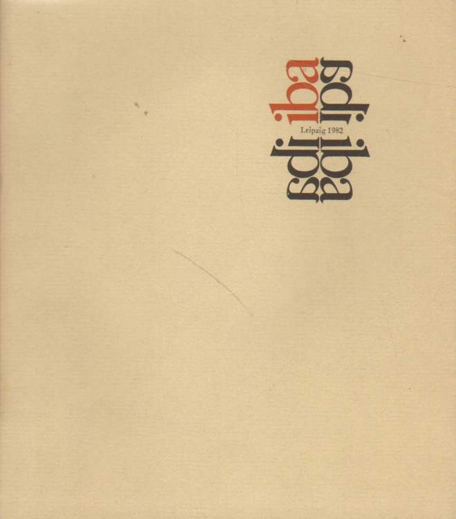 Beilage zum Hauptkatalog der Internationalen Buchkunst-Ausstellung in Leipzig 1982.