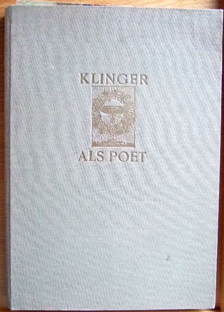Avenarius, Ferdinand:  Max Klinger als Poet. 