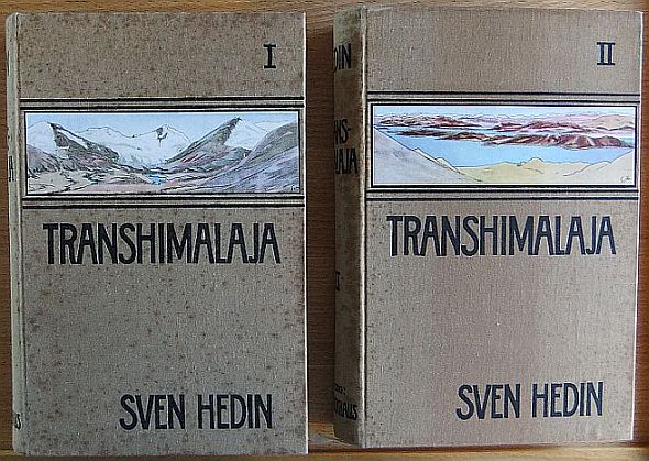 Hedin, Sven:  Transhimalaja. Entdeckungen und Abenteuer in Tibet. 2 Bnde. 