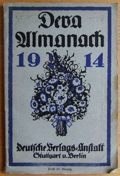 Deutsche Verlags-Anstalt:  DEVA-Almananch auf das Jahr 1914 