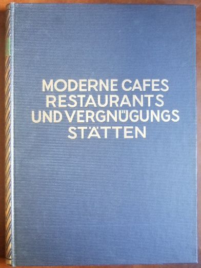 Moderne Cafés, Restaurants und Vergnügungsstätten: