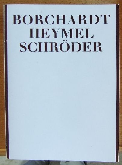 Tgahrt, Reinhard [Bearb.]:  Rudolf Borchardt, Alfred Walter Heymel, Rudolf Alexander Schrder : 