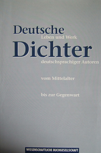 Grimm, Gunter E. und Frank Rainer [Hrsg.] Max:  Deutsche Dichter. 
