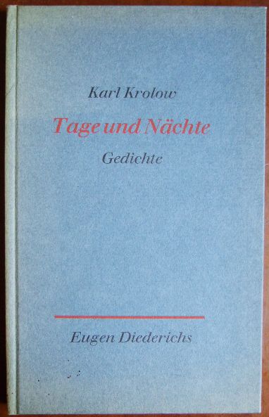 Krolow, Karl:  Tage und Nchte. 