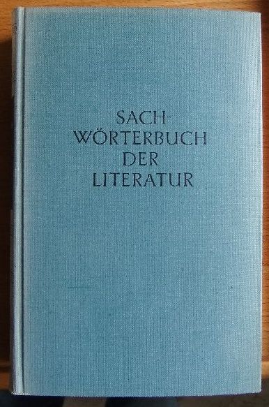 Wilpert, Gero von:  Sachwrterbuch der Literatur. 