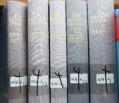 Killy, Walther (Hrsg.):  Die Deutsche Literatur - Texte und Zeugnisse. 