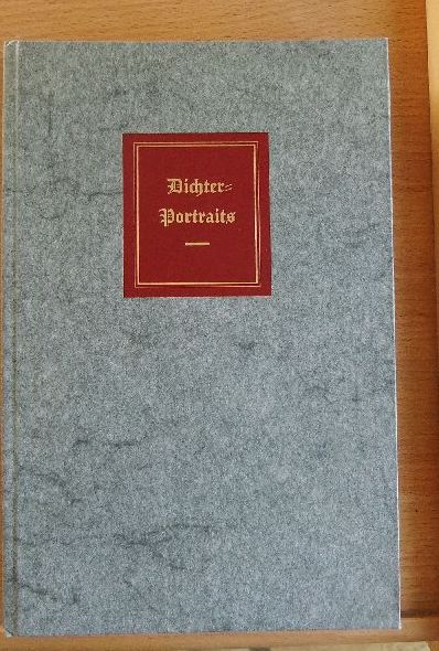 Scheffler, Walter [Hrsg.]:  Dichter-Portraits in Photographien des 19. [neunzehnten] Jahrhunderts. 
