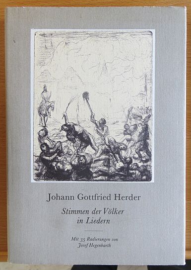 Herder, Johann Gottfried von:  Stimmen der Vlker in Liedern. Eine Auswahl. 