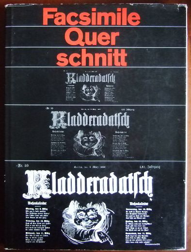 Hartenstein, Liesel (Hrsg.):  Facsimile Querschnitt durch den Kladderadatsch. 