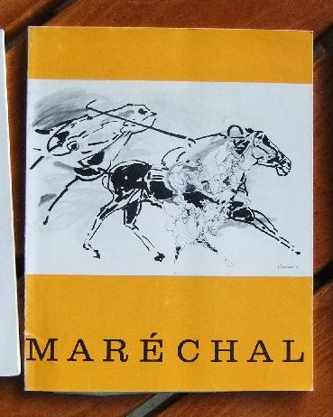 Marchal, Claude und Helmut Uhlig:  Marchal : [Olbilder, Aquarelle, Zeichngn ; Ausstellg, 12. Sept. bis 12. Okt. 1968]. 