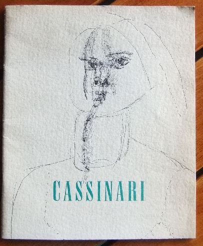 Cassinari, Bruno:  Bruno Cassinari : [Ausstellg, 19. Nov. 1960-8. Jan. 1961 ; Katalog] 