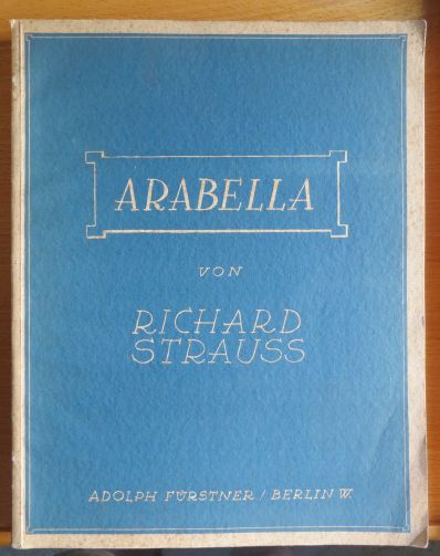Strauss, Richard:  Arabella 