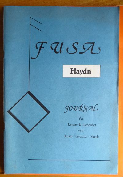   Fusa - Journal fr Kenner & Liebhaber von Kunst Literatur Musik 