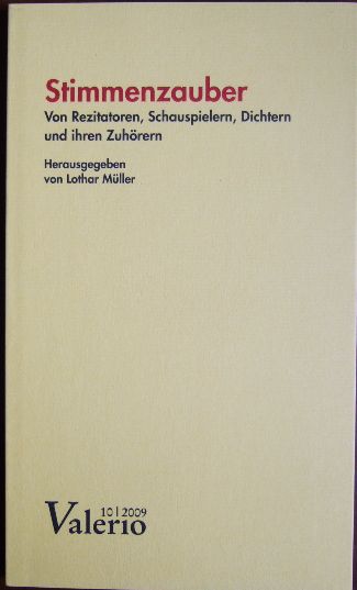 Mller, Lothar [Hrsg.]:  Stimmenzauber 