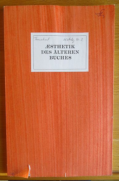Thelem:  Aesthetik des älteren Buches. 