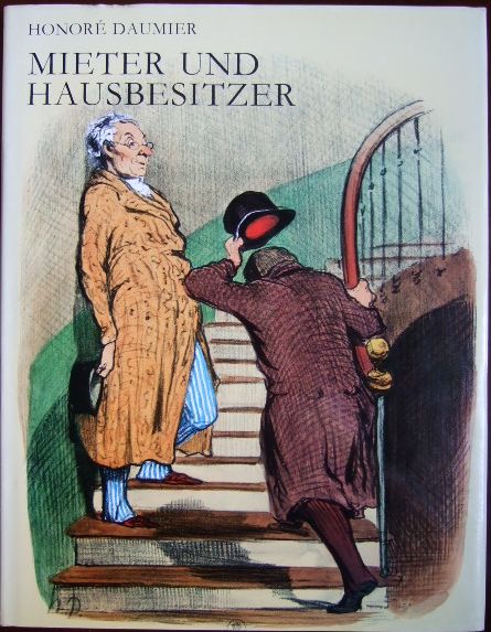Daumier, Honor:  Mieter und Hausbesitzer. 