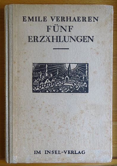 Verhaeren, Emile:  Fnf Erzhlungen. 