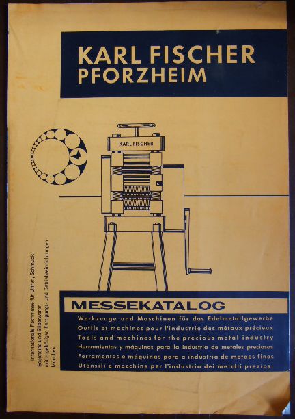 Fischer, Karl:  Messekatalog. 