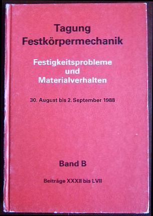 Landgraf, Gnter [Hrsg.]:  Festigkeitsprobleme und Materialverhalten. 