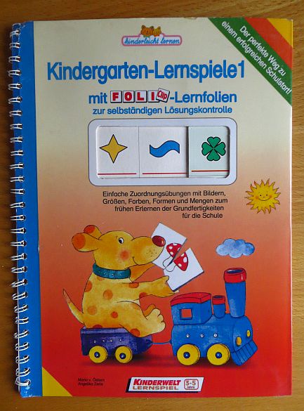 Kindergarten-Lernspiele 1 Kinderwelt Lernspiel (3-5 Jahre)