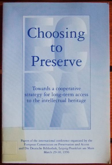 Lusenet, Yola de:  Choosing to Preserve 