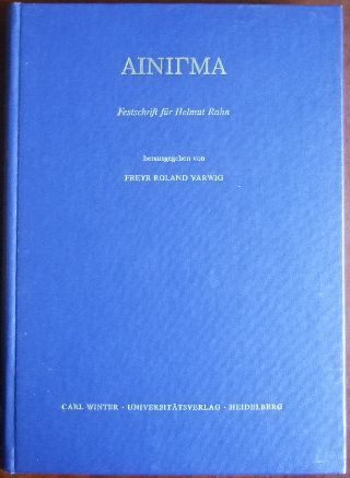 Varwig, Freyr Roland (Hrsg.) und Helmut Rahn:  Ainigma 