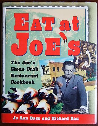 Bass, Jo Ann and Richard Sax:  Eat at Joes. 