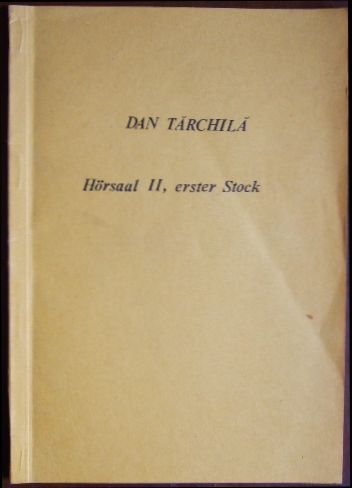 Tarchila, Dan:  Hrsall II, erster Stock 