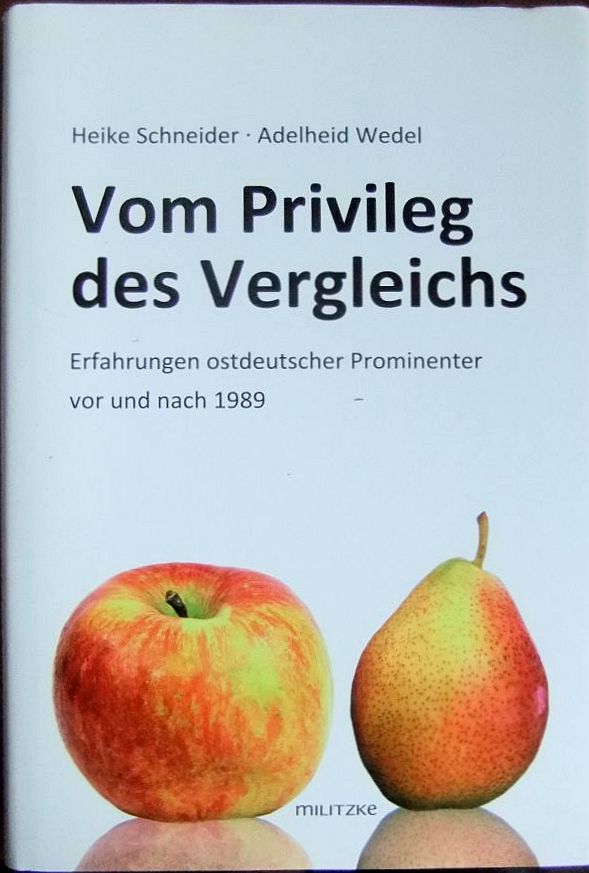 Schneider, Heike und Adelheid Wedel:  Vom Privileg des Vergleichs 