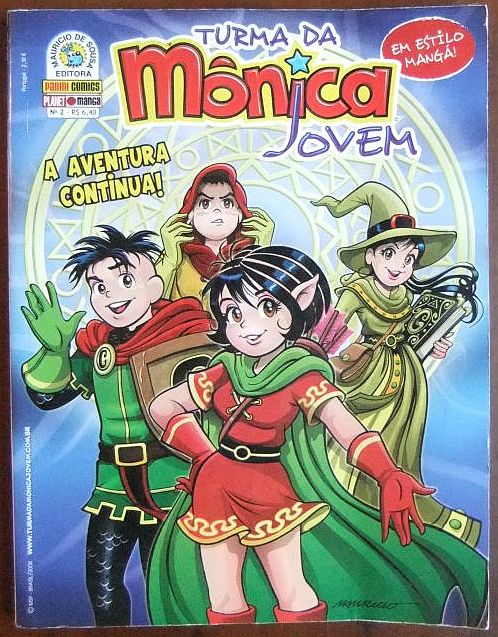 Sousa, Mauricio de (Ed.):  Turma da Monica Jovem 2 - A aventura continua! 