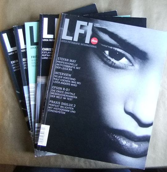   LFI Leica Fotografie International 56. Jg. 2005, Heft 1 - 8 (kompletter Jahrgang) 