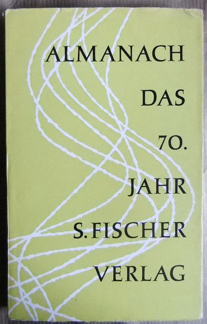  Almanach: Das siebzigste Jahr 1886 - 1956.