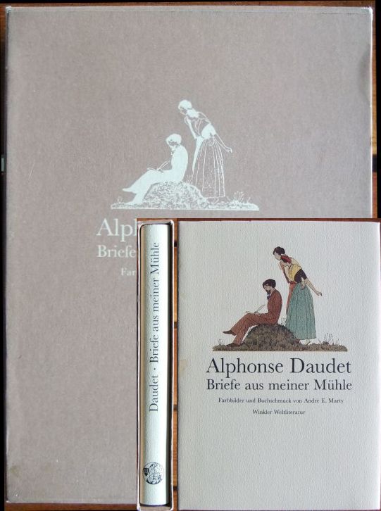Daudet, Alphonse (Verfasser), Liselotte Ronte (bersetzer) und Meike Harms  (Buchgestalter):  Briefe aus meiner Mhle. 