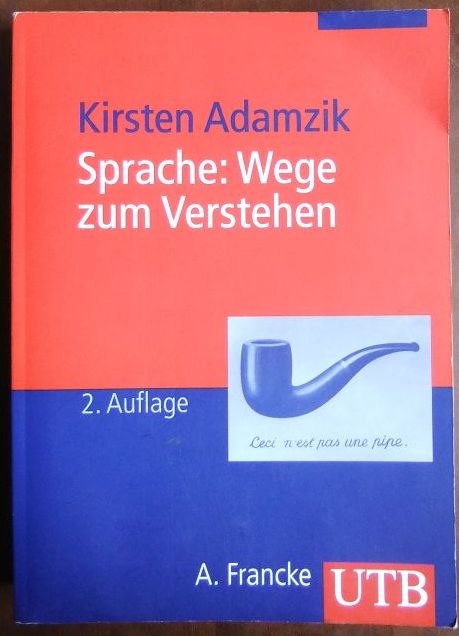 Adamzik, Kirsten:  Sprache: Wege zum Verstehen. 