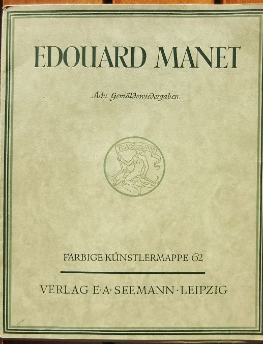 Manet, Edouard:  Acht Gemldewiedergaben. 
