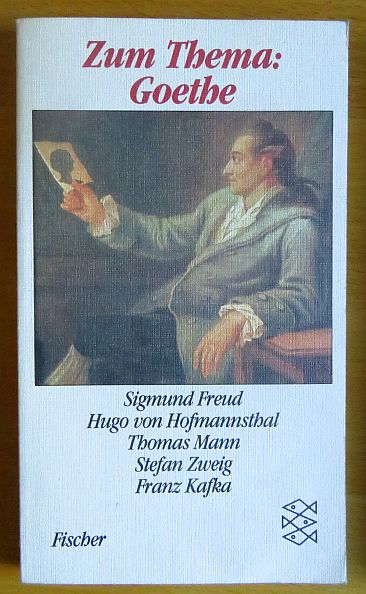 Freud, Sigmund:  Zum Thema: Goethe. 