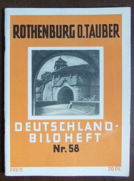 Rothenburg ob der Tauber.