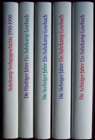   Suhrkamp Verlagsgeschichte 1950-1990. 