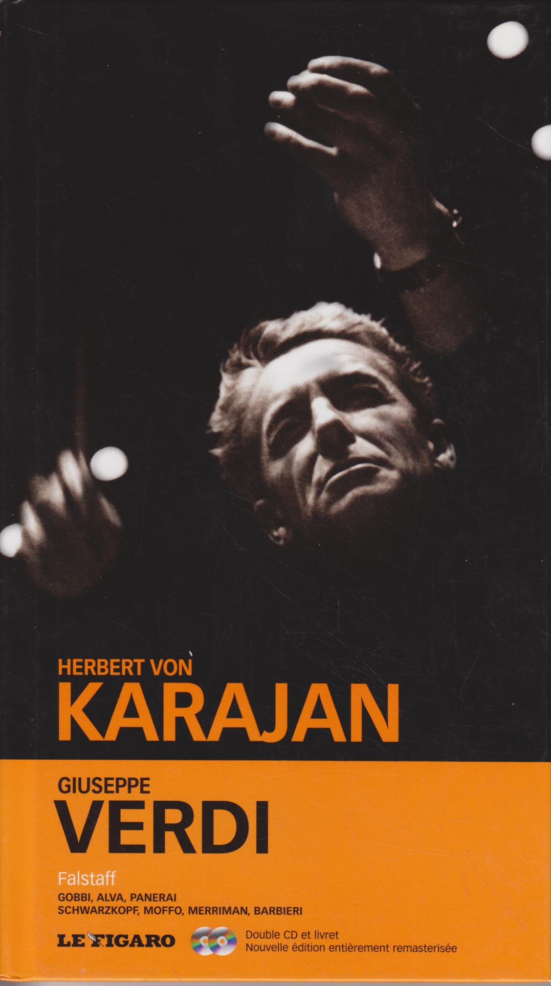 GIUSEPPE VERDI - FALSTAFF. DOUBLE CD-ROM ET LIVRET VOL 33 - Le, Figaro, Giuseppe Verdi und Herbert von Karajan