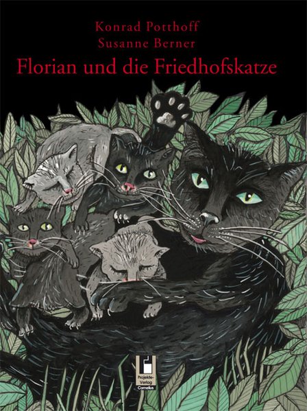 Florian und die Friedhofskatze / Konrad Potthoff. Ill. von Susanne Berner / Reihe Sternboot  1. Aufl. - Potthoff, Konrad und Susanne Berner