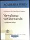 Verwaltungsverfahrensrecht: Ein Studienbuch.  Academia iuris 3., neubearb. Auflage - Carl Hermann ; Ule, Hans-Werner ; Laubinger