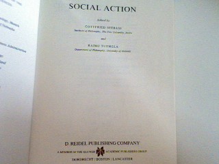 Social Action - Seebaß, Gottfried and Raimo Tuomela