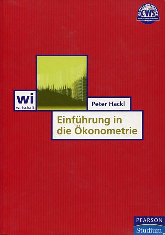 Hackl, Peter: Einführung in die Ökonometrie. Erstauflage, EA,