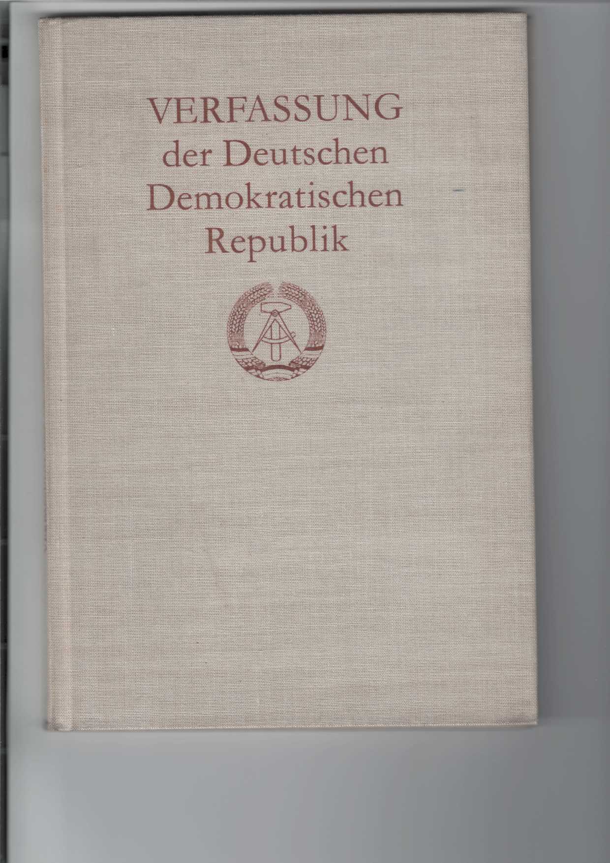   Verfassung der Deutschen Demokratischen Republik 