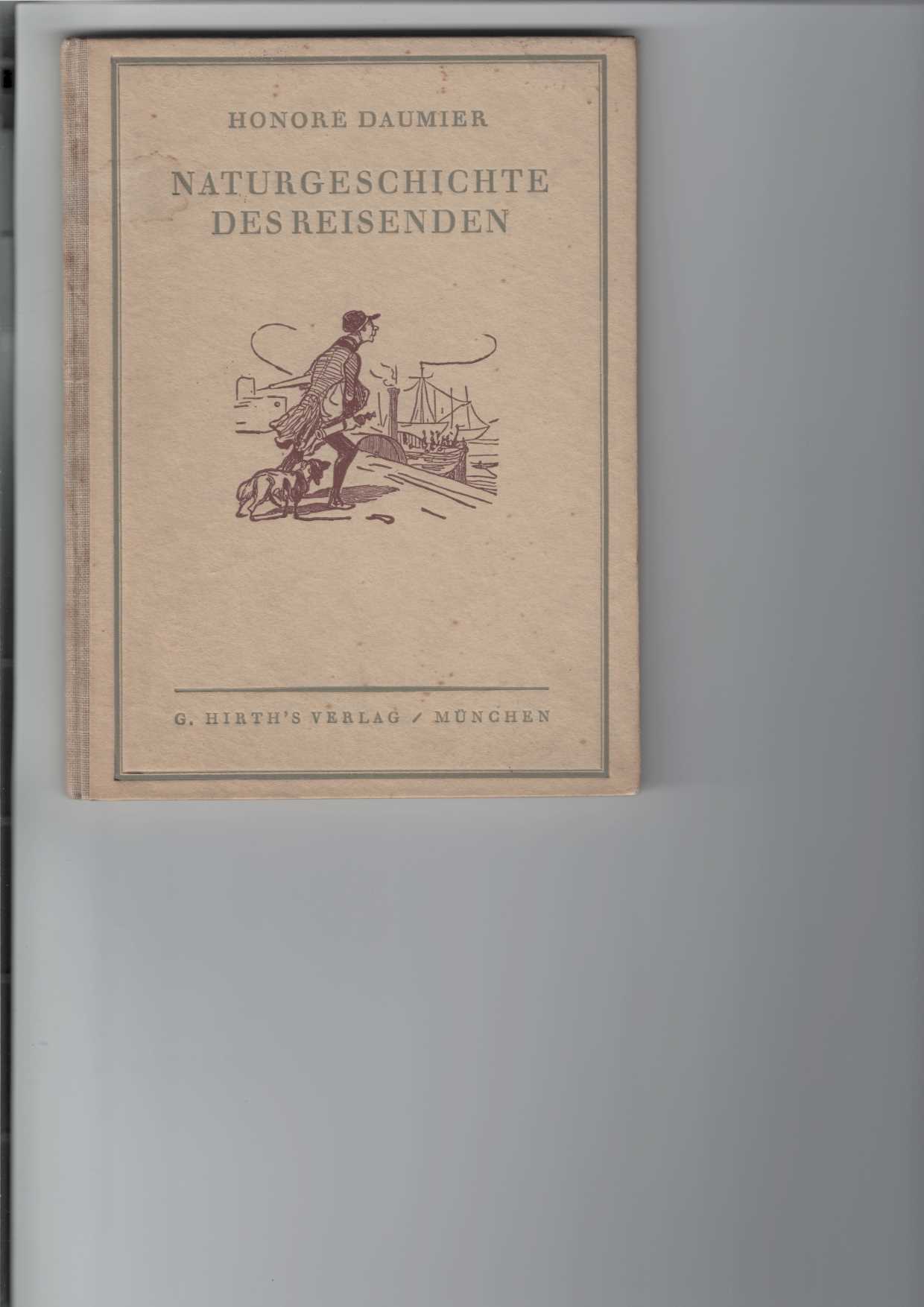 Daumier, Honor:  Naturgeschichte des Reisenden. 