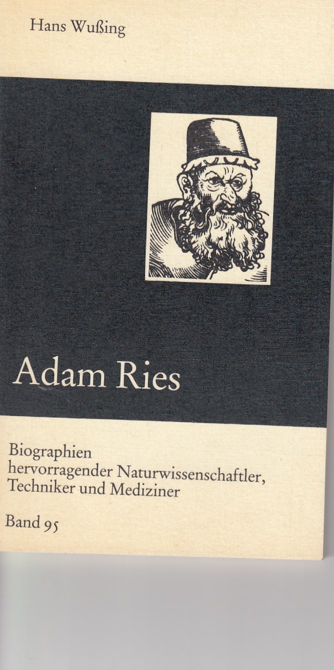 Wuing, Hans:  Adam Ries. 