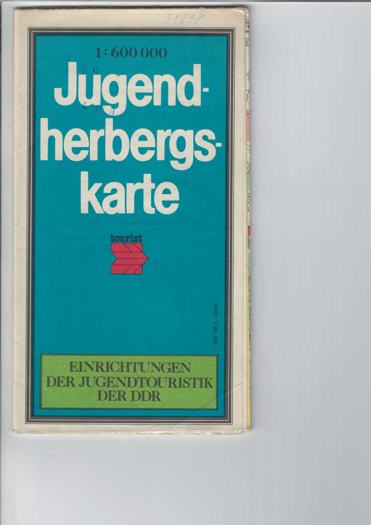   Jugendherbergskarte. 