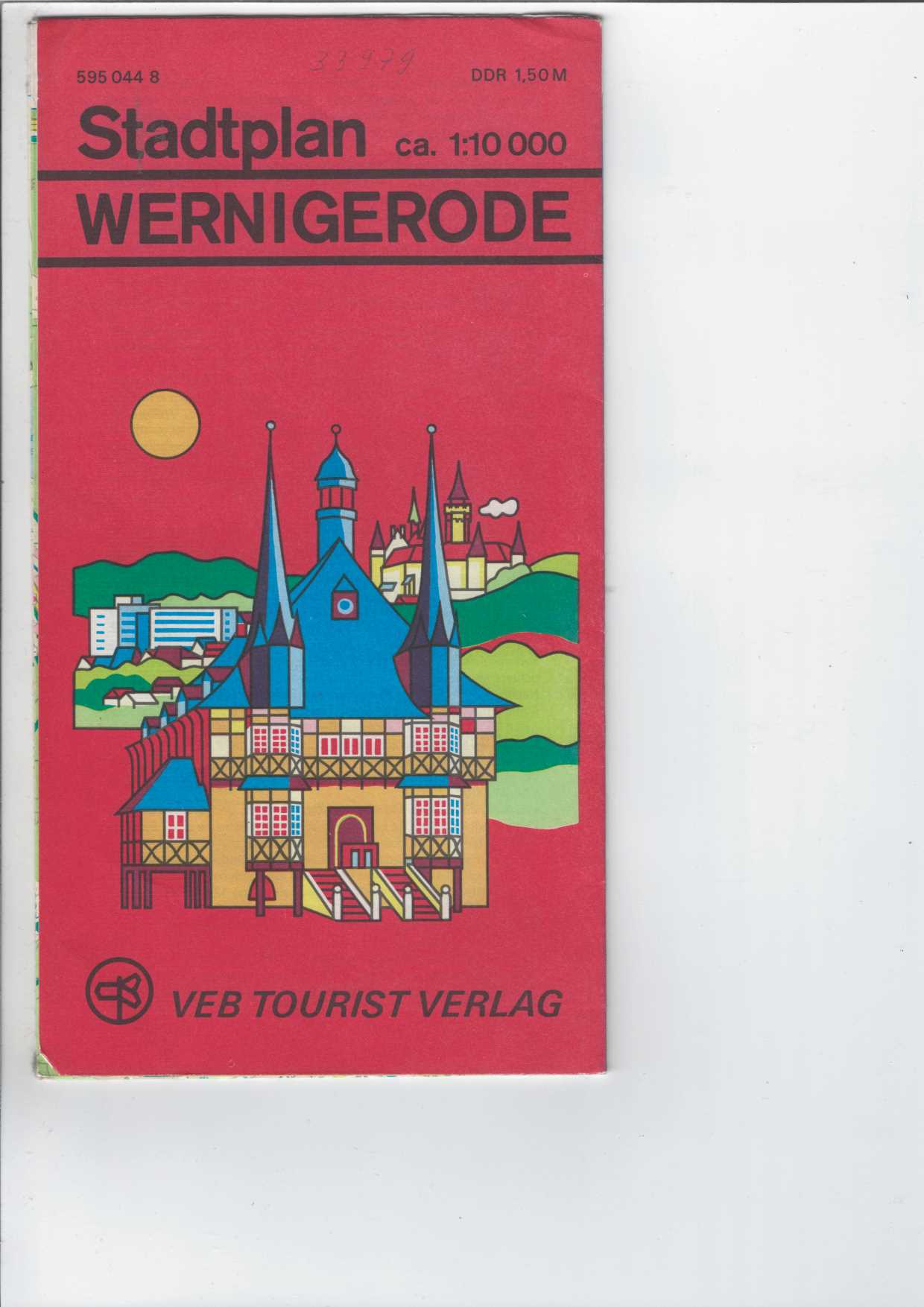 Stadtplan Wernigerode.